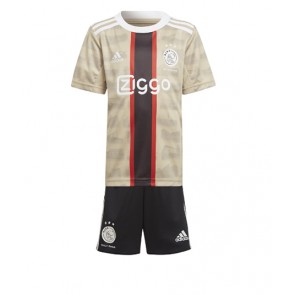 Ajax kläder Barn 2022-23 Tredje Tröja Kortärmad (+ korta byxor)